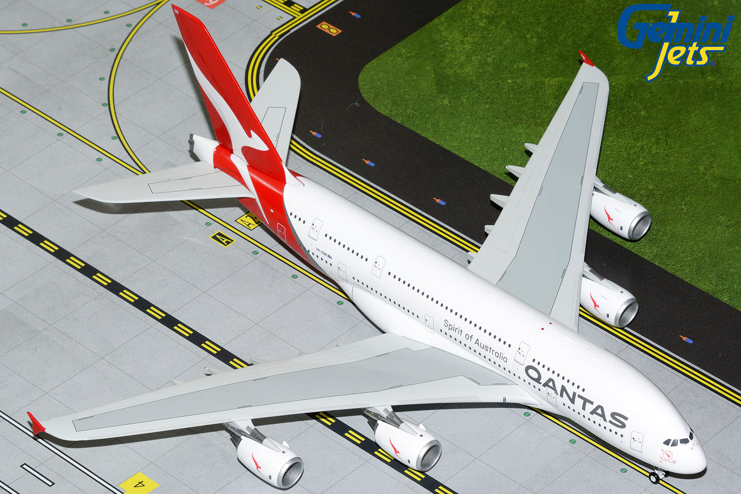 G2QFA1087 GEMINI QANTAS A380 1/200 REG#VH-OQB