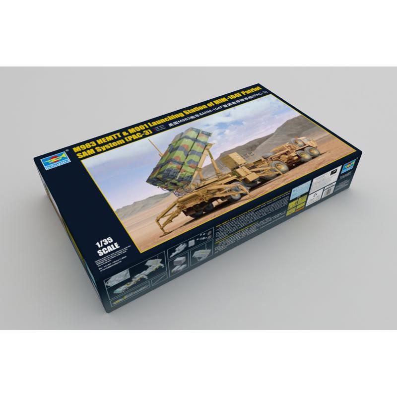 1/35 M983 HEMTT & M901 Launching Station of MIM-104F Patriot SAM System (PAC-3)