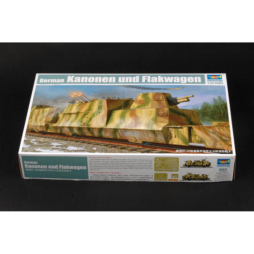 1/35 Kanonen und Flakwagen