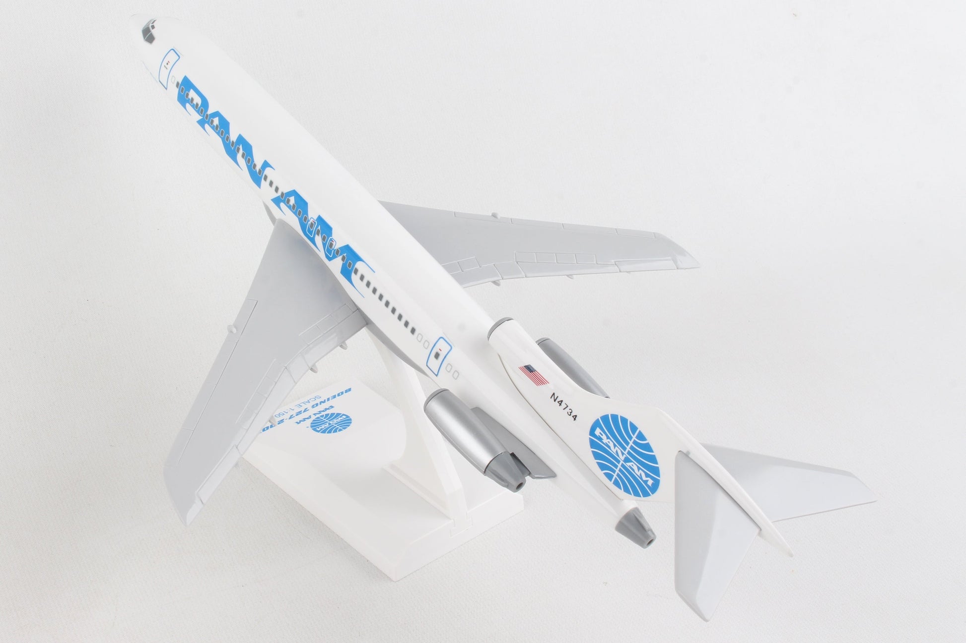 SKR1066 SKYMARKS PAN AM 727-200 1/150 CLIPPER CHARMER REG#N4734
