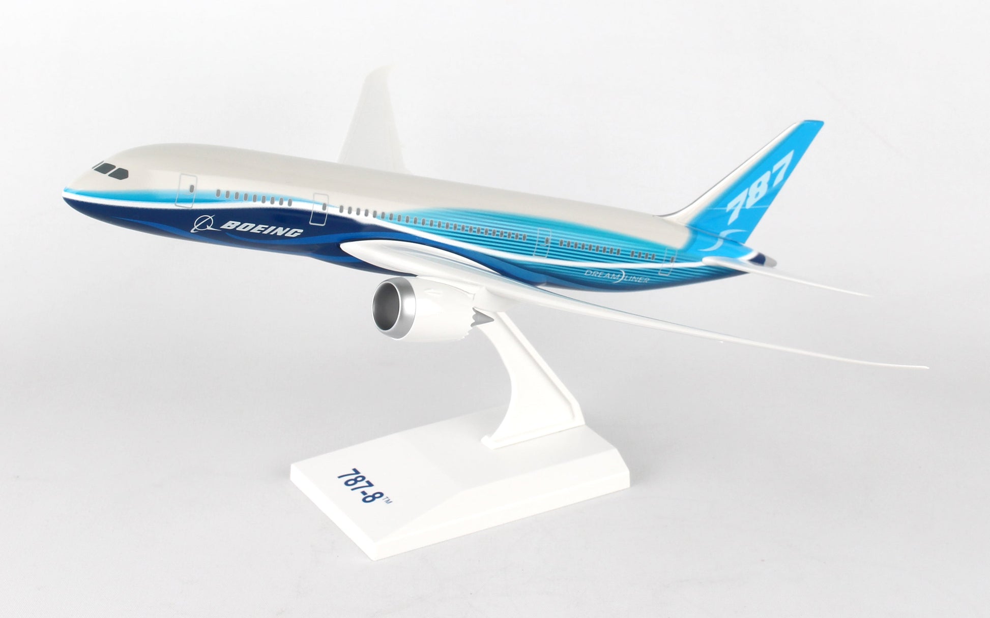 SKR187 SKYMARKS BOEING HOUSE 787-8 1/200 W/SPINNING ENGINES