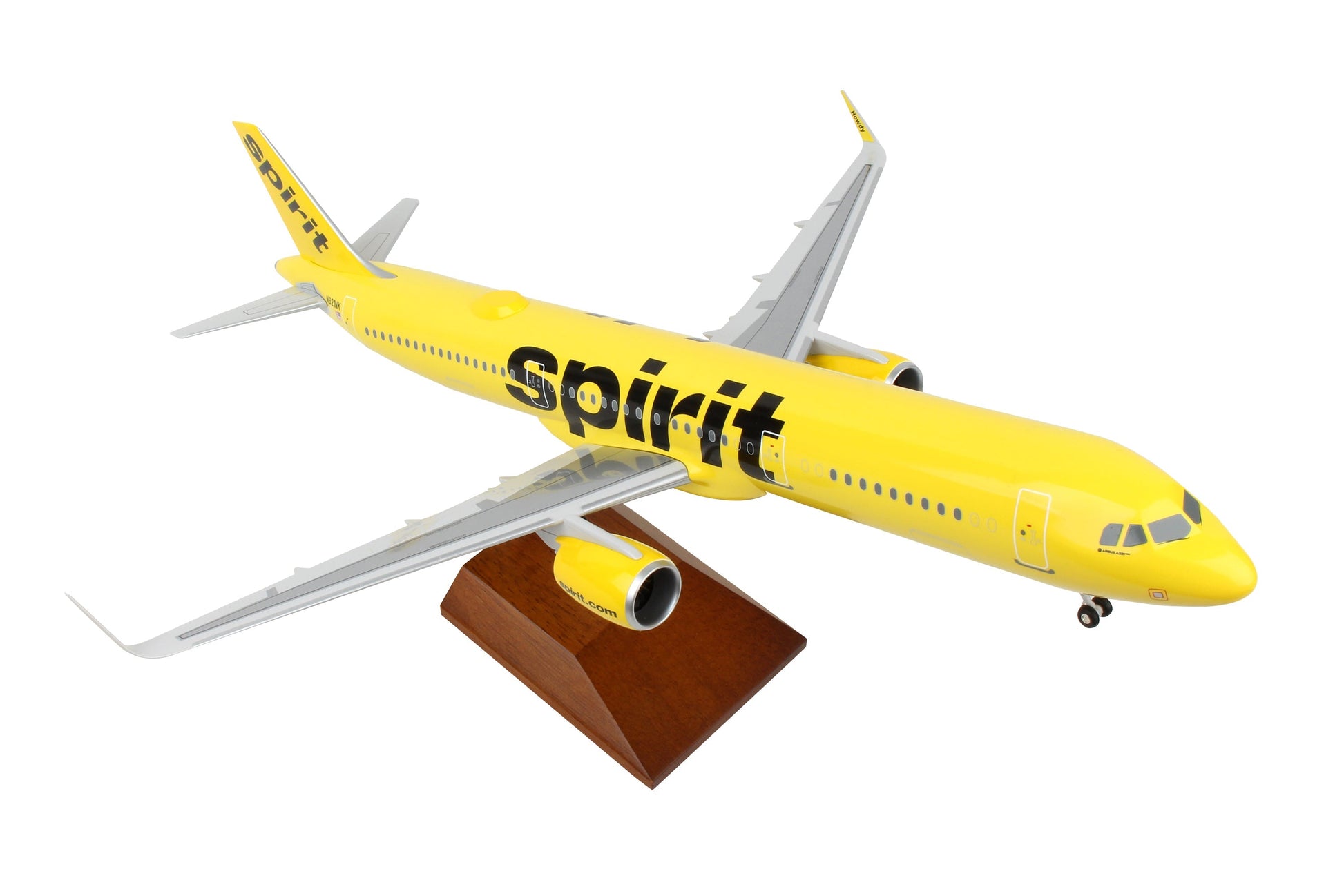 SKR8421 SKYMARKS SUPREME SPIRIT A321NEO 1/100 W/WOOD STAND & GEAR &WIFI DOME